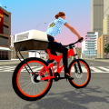 BMX自行车动物运输游戏