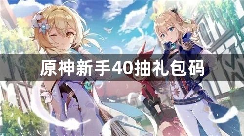 原神新手40抽礼包码